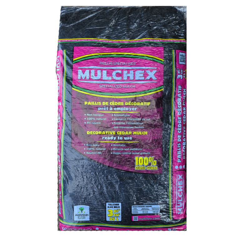 Bagged Cedar Mulch Black Van Putte Gardens