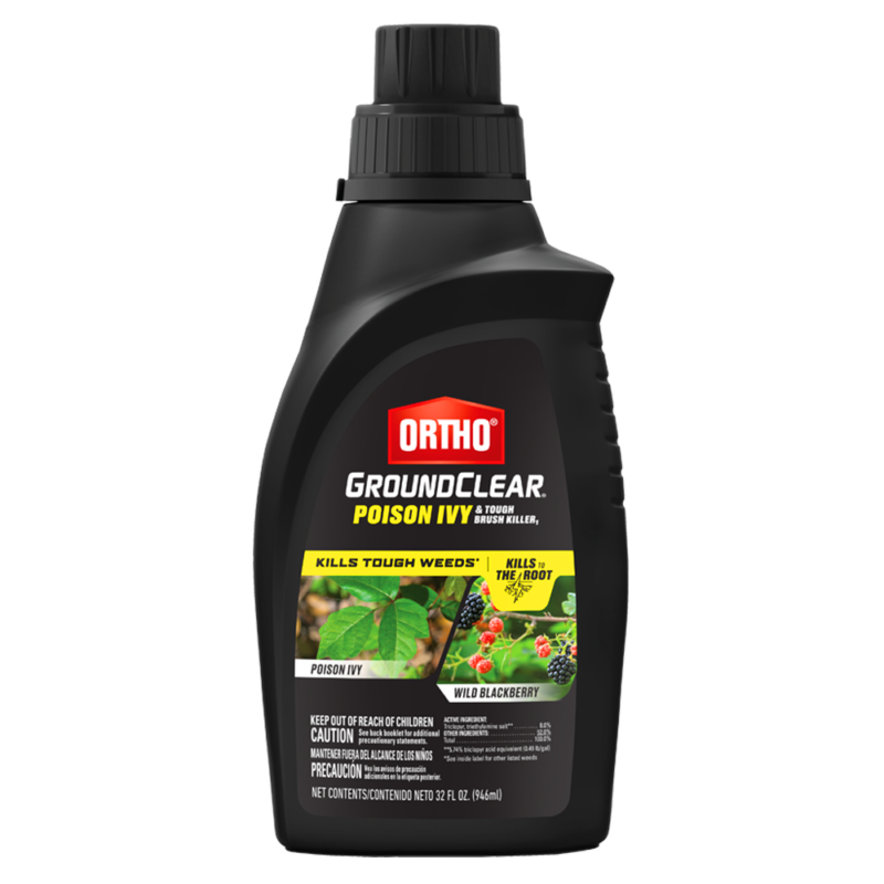 Ortho Groundclear Poison Ivy Tough Brush Killer Concentrate 32OZ Van