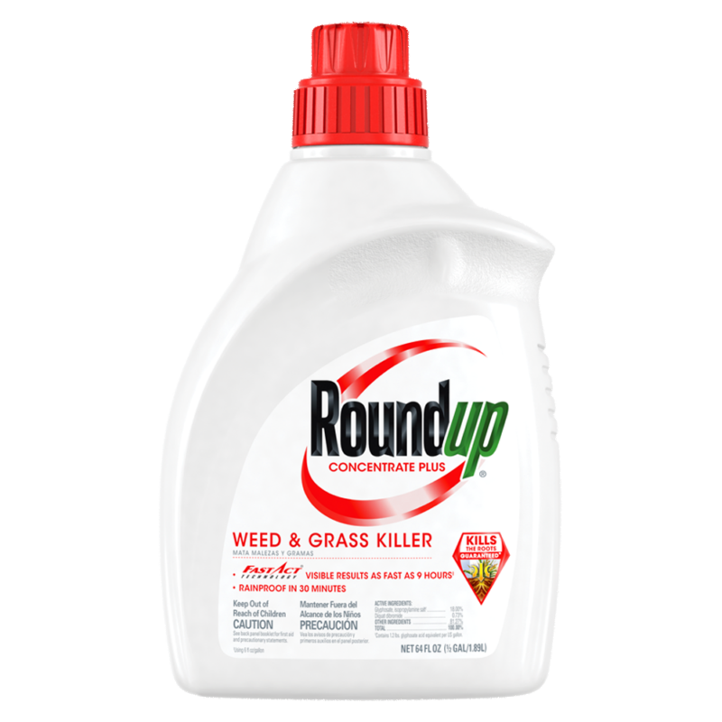 Roundup Weed & Grass Killer Concentrate Plus 64OZ Van Putte Gardens