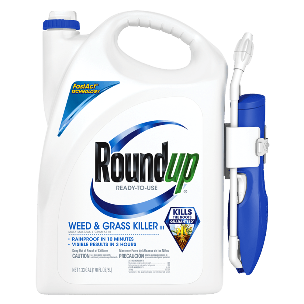 Roundup Weed & Grass Killer RTU Comfort Wand 1.1GAL