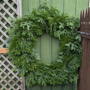 72" Plain Balsam Fir Wreath