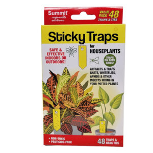 Insect Sticky Traps for Houseplants 48PK