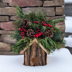 Birdhouse Bliss Centerpiece