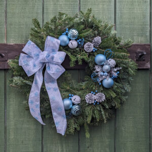 Custom Decorated Wreath - Frozen