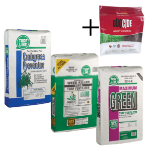 Turf Line 5K 3-Step Spring Starter Program + Duocide Grub Control